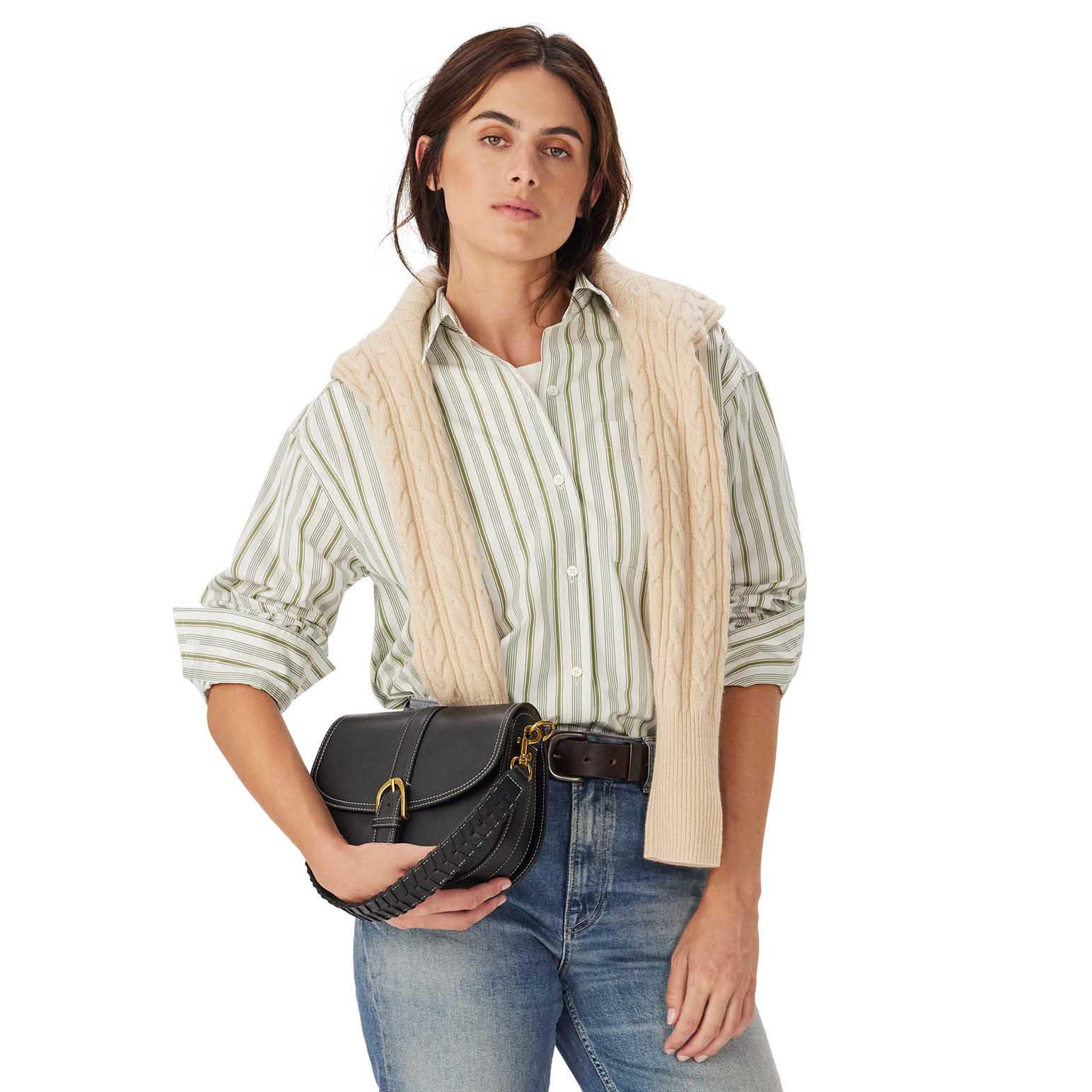 R.M. Williams Hopeland Poplin Stripe Shirt
